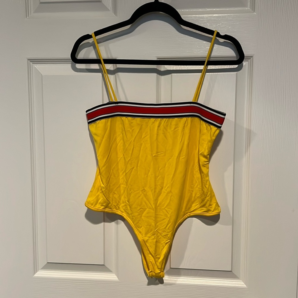 Square neck bodysuit
